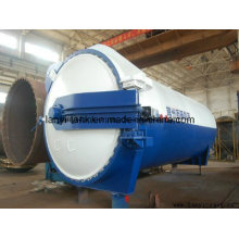 Línea de producción de ladrillo aireado autoclave esterilizado autoclave del ladrillo del acero inoxidable chino para la industria con las válvulas